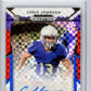 2019 Prizm Draft Picks Autograph Red White Blue #233 Chris Johnson /99 RC HCWG 7 Image 1