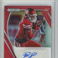 2021 Panini Prizm Draft Picks Autograph Red Marquez Stevenson 83/199 RC HCWG 9 Image 1