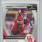 2021 Panini Prizm Draft Picks Autograph Red Marquez Stevenson 83/199 RC HCWG 9 Image 2