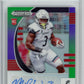 2020 Prizm Draft Picks Autograph Purple Green Michael Warren II 168/199 RC HCWG 9 Image 1