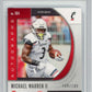 2020 Prizm Draft Picks Autograph Purple Green Michael Warren II 168/199 RC HCWG 9 Image 2