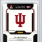 2022 Panini Prizm Draft Picks Sensational Signatures Red Ice Ty Fryfogle HCWG 9 Image 2
