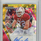 2021 Panini Prizm Draft Picks Autograph Gold Ice Walker Little Rookie HCWG 9 Image 1