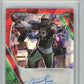 2021 Panini Prizm Draft Picks Autographs Red Ice Jordan Smith Rookie HCWG 9 Image 1
