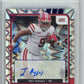 2021 Contenders Draft Picks Blue Explosion Trey Ragas Auto RC 6/39 HCWG 8 Image 1