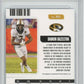 2021 Contenders Draft Picks Red Explosion Damon Hazelton Auto Rookie HCWG 9 Image 2