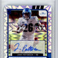 2021 Contenders Draft Picks Blue Explosion Jaret Patterson Auto RC 21/39 HCWG 8 Image 1