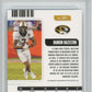 2021 Contenders Draft Picks Campus Ticket Damon Hazelton Auto RC 34/99 HCWG 9 Image 2