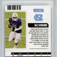 2021 Contenders Draft Picks Red #139 Dazz Newsome Auto Rookie HCWG 8 Image 2