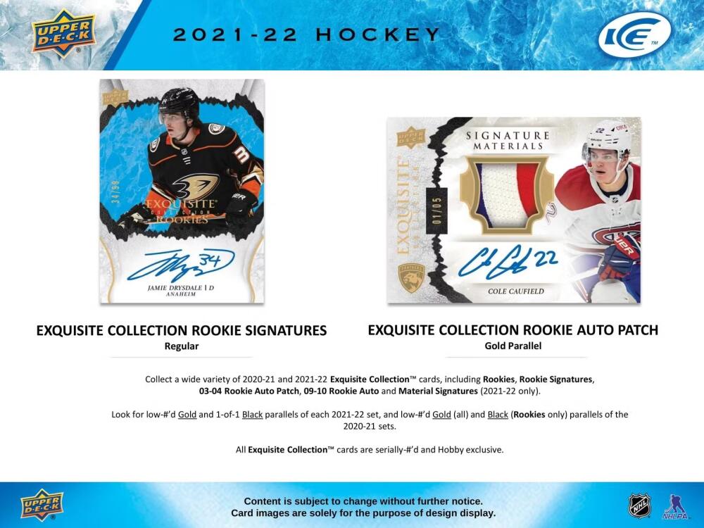 2021-22 Upper Deck Ice Factory Sealed Hockey HOBBY Box - Bonus Pack Image 4