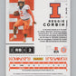 2020 Contenders Draft Picks Ticket #278 Reggie Corbin RC Auto Football V98669 Image 2