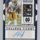2020 Contenders Draft Picks Ticket #226 Troy Pride Jr. RC Auto Football V98670 Image 1