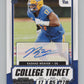 2021 Panini Contenders Draft Picks #228 Rashad Weaver Rookie Auto V98679 Image 1