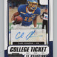 2021 Panini Contenders Draft Picks #319 Cade Johnson Rookie Auto V98681 Image 1