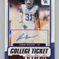 2021 Contenders Draft Picks Ticket Red #177 Jamar Watson Rookie Auto V98687 Image 1