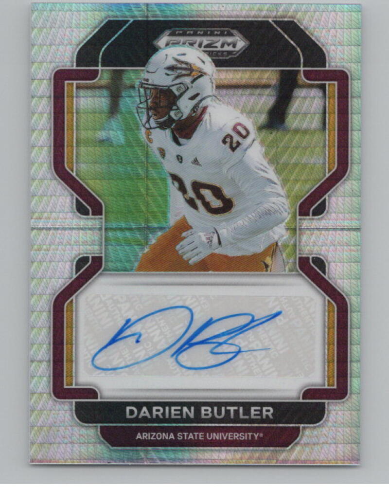 2022 Panini Prizm Draft Picks Autographs Darien Butler Auto V98707 Image 1