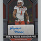 2023 Panini Prizm Draft Picks Draft Picks Autographs Isaiah Moore Auto V98709 Image 1