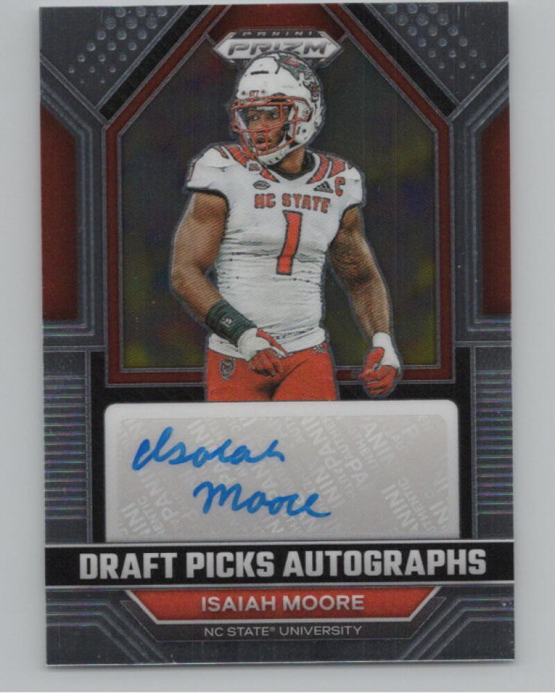 2023 Panini Prizm Draft Picks Draft Picks Autographs Isaiah Moore Auto V98709 Image 1