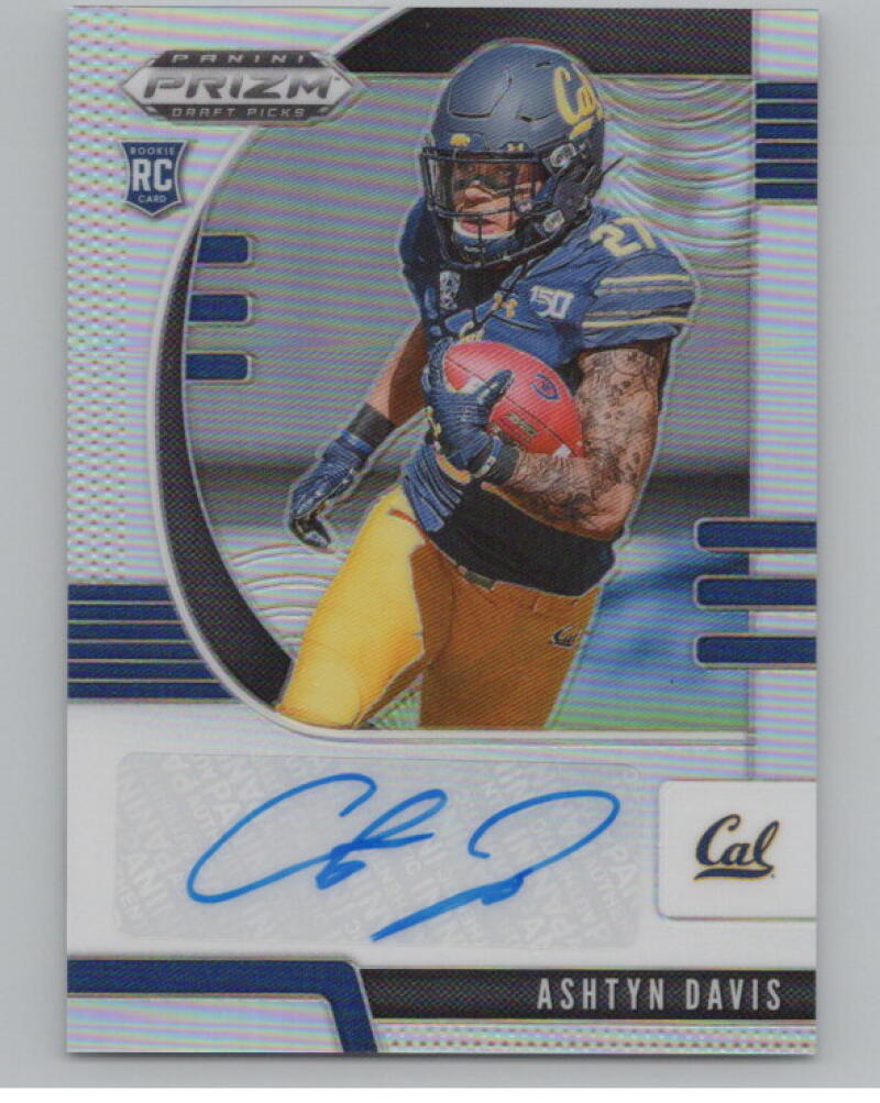 2020 Panini Prizm Draft Picks Autograph Prizms #216 Ashtyn Davis Rookie V98715 Image 1