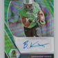 2021 Panini Prizm Draft Picks Autographs Prizms Green Brenden Knox RC V98719 Image 1