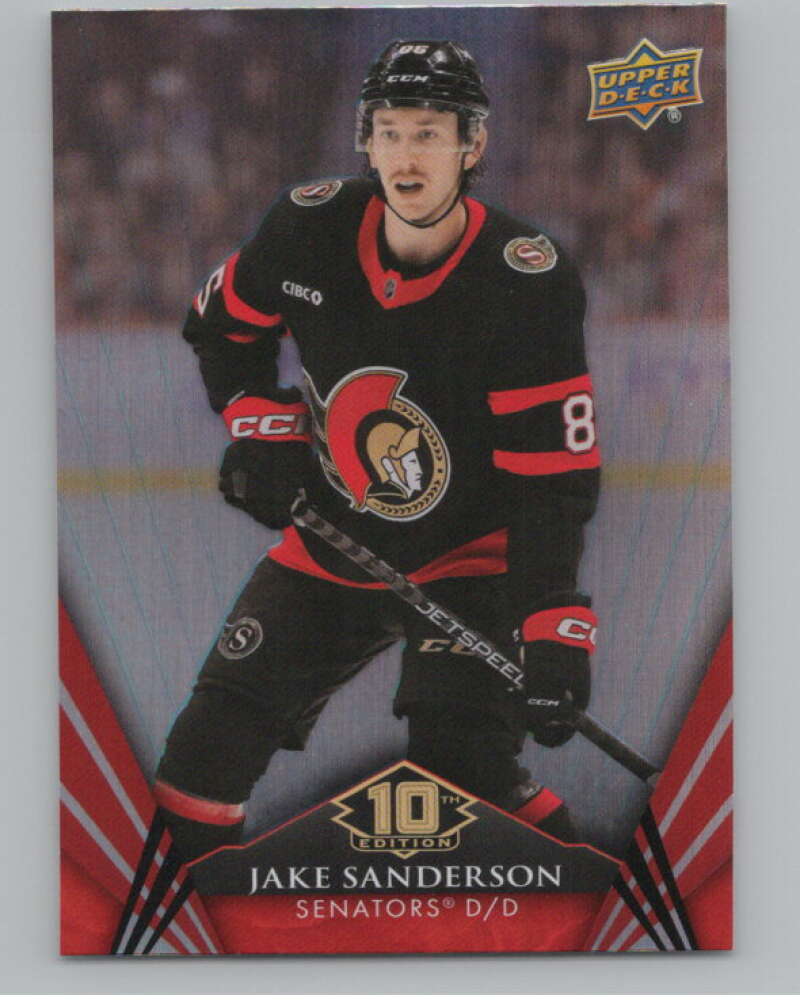 2024-25 Upper Deck Tim Hortons Hockey #23 Jake Sanderson Image 1