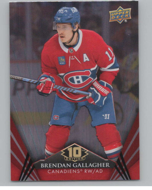 2024-25 Upper Deck Tim Hortons Hockey #27 Brendan Gallagher Image 1