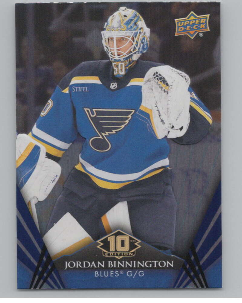 2024-25 Upper Deck Tim Hortons Hockey #37 Jordan Binnington Image 1