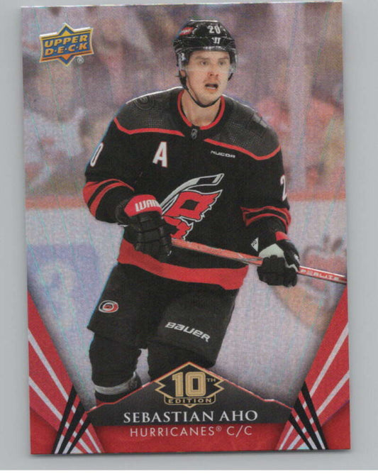 2024-25 Upper Deck Tim Hortons Hockey #42 Sebastian Aho Image 1