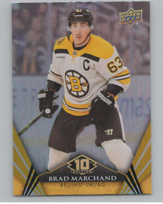 2024-25 Upper Deck Tim Hortons Hockey #46 Brad Marchand Image 1