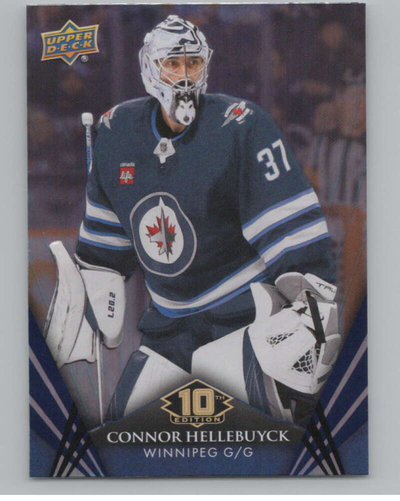 2024-25 Upper Deck Tim Hortons Hockey #47 Connor Hellebuyck Image 1