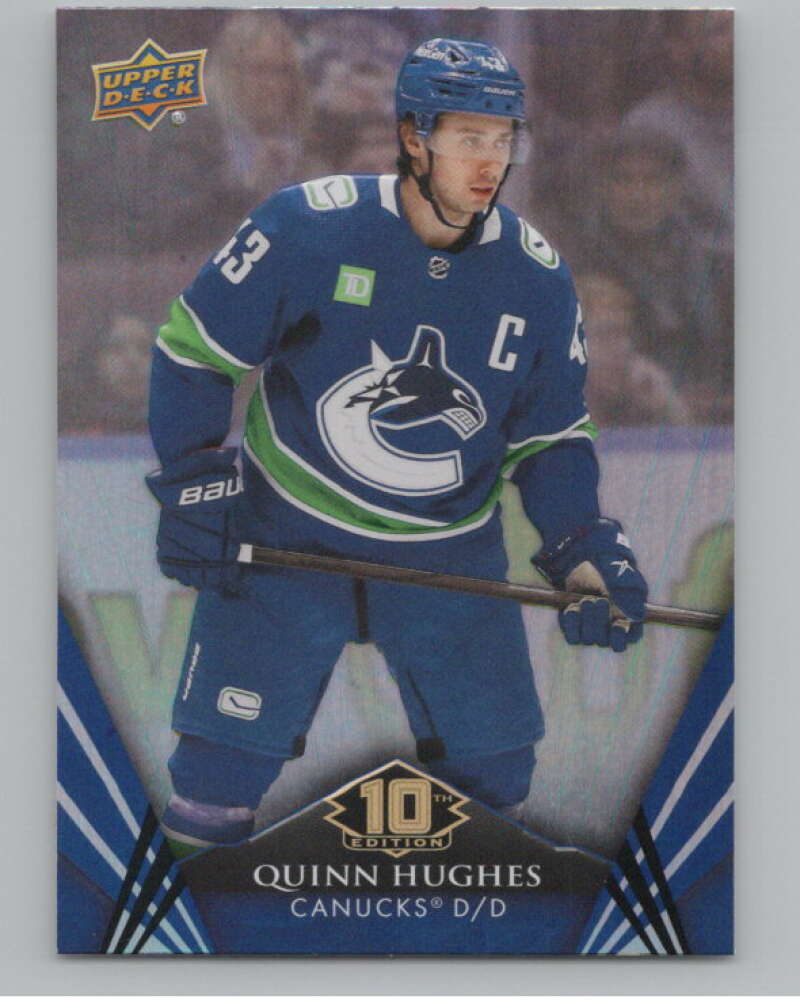 2024-25 Upper Deck Tim Hortons Hockey #58 Quinn Hughes Image 1