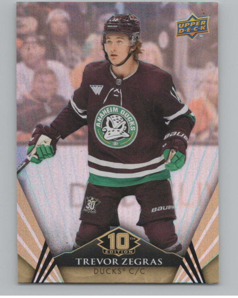 2024-25 Upper Deck Tim Hortons Hockey #81 Trevor Zegras Image 1