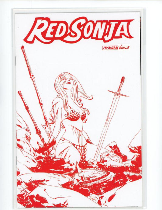 Red Sonja #24 Linsner 1:21 Lee Tint Incentive FOC Comic Mint VARIANT - B1-2 Image 1