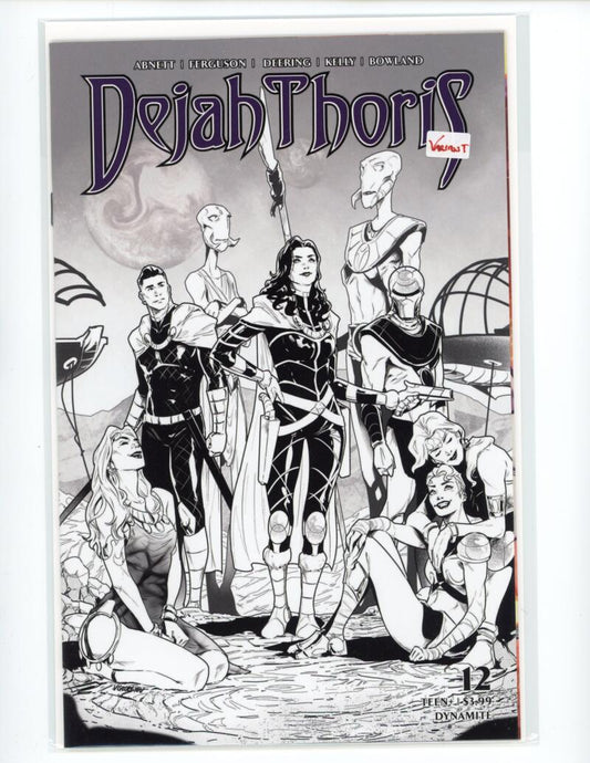 Dejah Thoris Vol 3 #12 Incentive Vasco B&W Comic Mint VARIANT - B1-21 Image 1