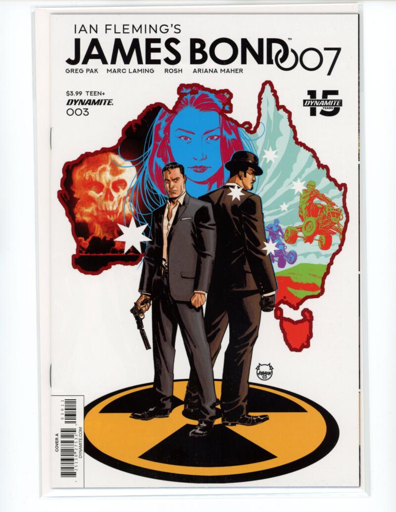 James Bond #3 Ian Fleming's 15 Years Dynamite Comic NM-Mint - B2-92 Image 1