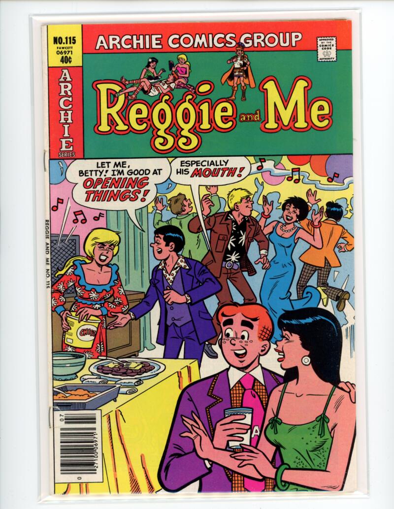 Archie Reggie and Me #115 1979 Comic VF-NM - B3-10 – Hockey Card World Inc