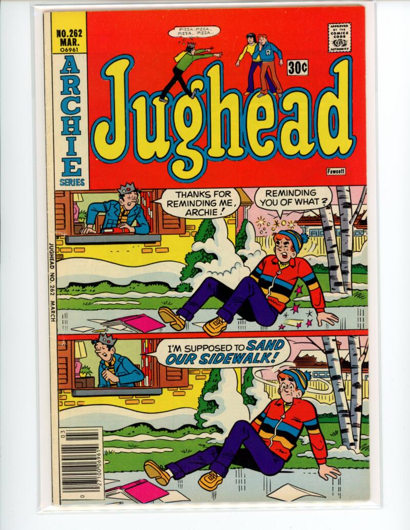 Archie Jughead #262 1977 Sand our Sidewalk Comic VF-NM - B3-22 Image 1