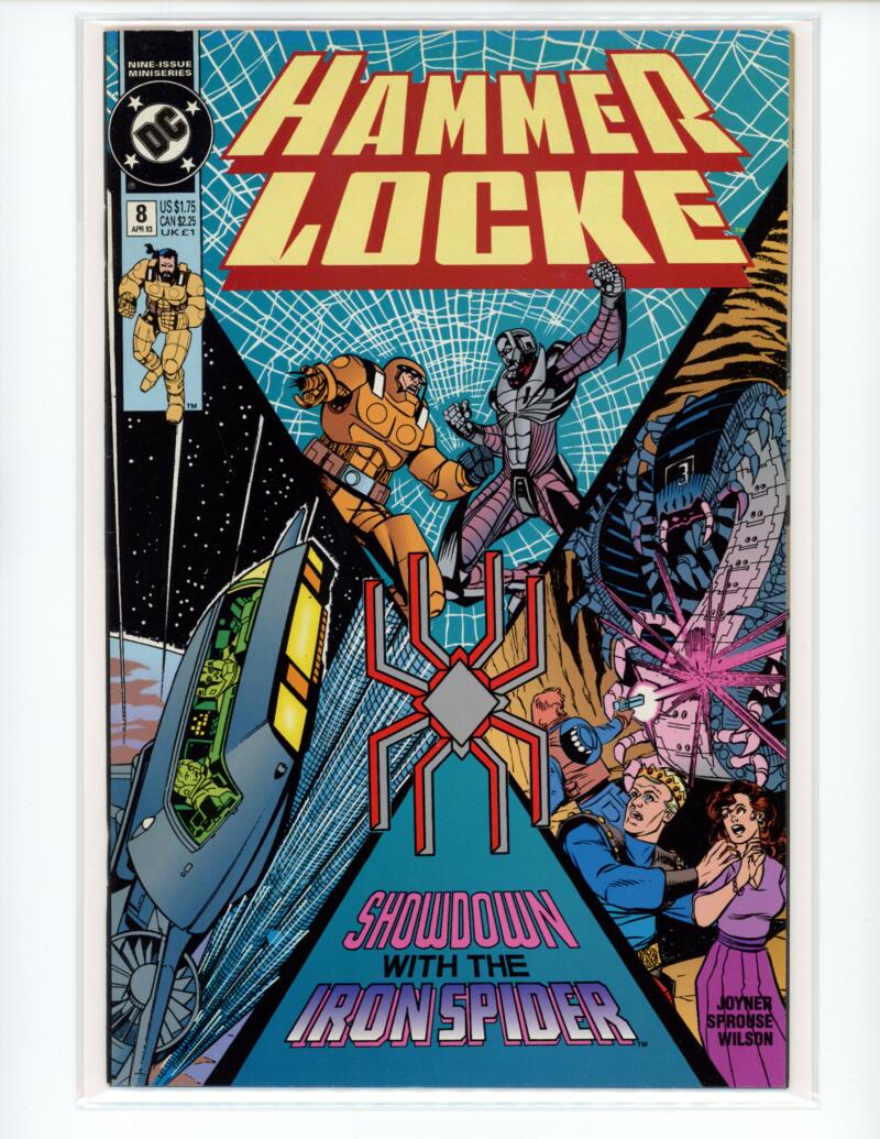 DC Hammer Locke #8 1993 Showdown Magazine Comic Book VG+ - B6-103 Image 1