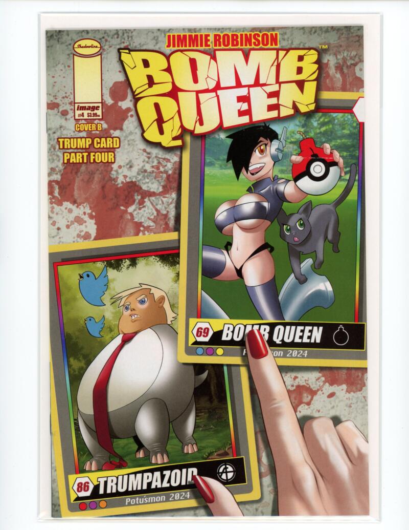 Bomb Queen #4 Trump Card Image Magazine Comic Book NM - B6-145 Image 1
