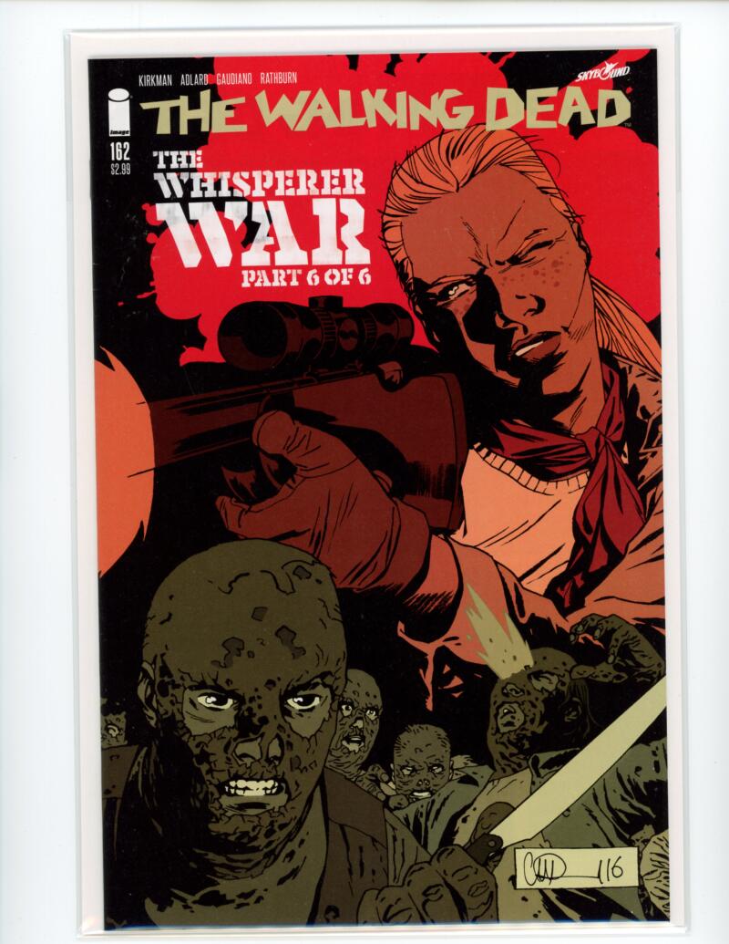 The Walking Dead #162 2017 Kirkman Image Magazine Comic Book NM+ -  B8-100 Image 1