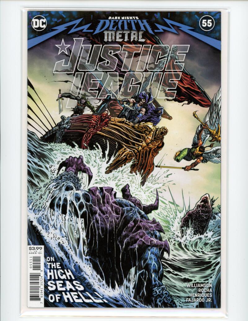 DC Justice league #55 Dark Night 2020 Magazine Comic Book NM+ -  B7-62 Image 1