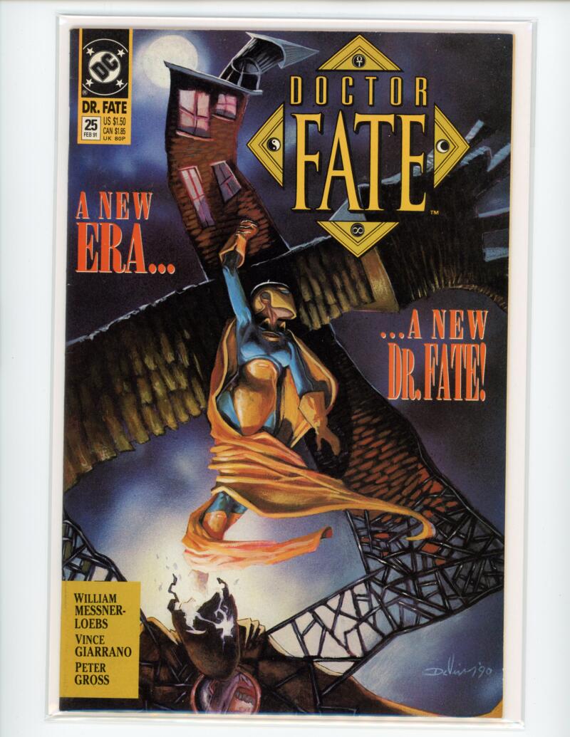 DC Doctor Fate #25 1988 A New Era Magazine Comic Book VG+ -  B7-86 Image 1