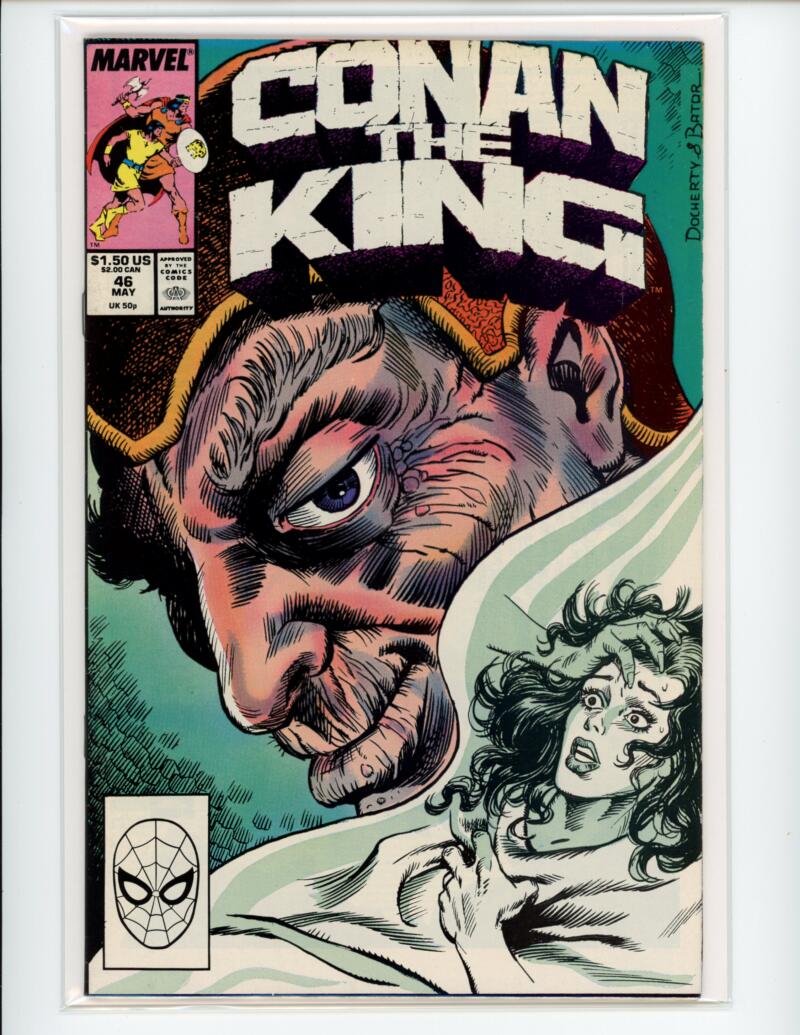 Marvel Conan The King #46 1988 Magazine Comic Book VF -  B10-15 Image 1