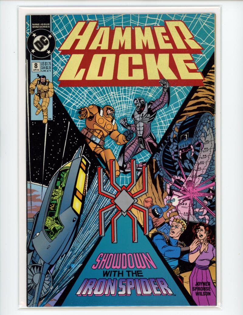 DC Hammer Locke # 8 1992 Magazine Comic Book VF -  B10-39 Image 1
