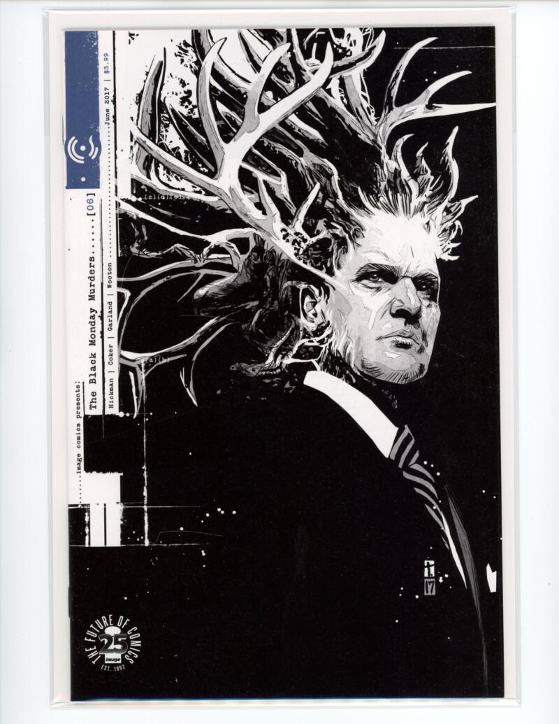 The Black Monday Murders #6 2017 Image Magazine Comic Book VF -  B10-68 Image 1