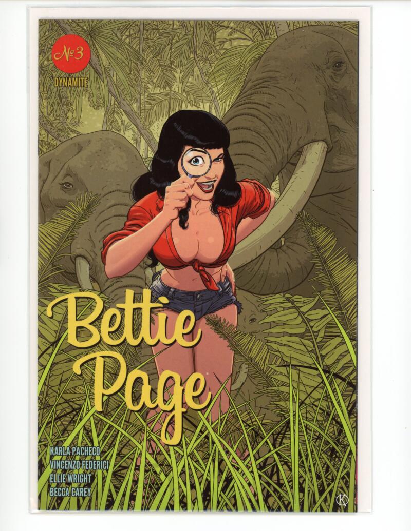 Bettie Page #3 2020 Cover B Magazine Comic Book NM -  B11-1 Image 1