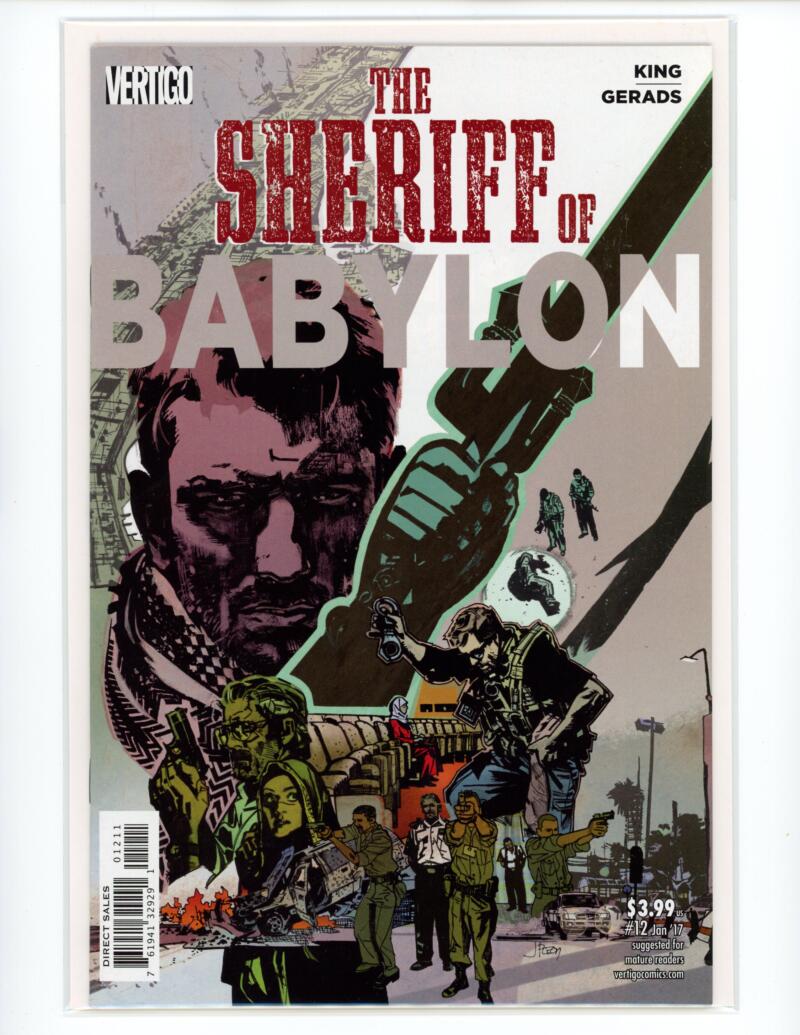Sheriff of Babylon #12 2017 Vertigo Magazine Comic Book NM -  B11-23 Image 1