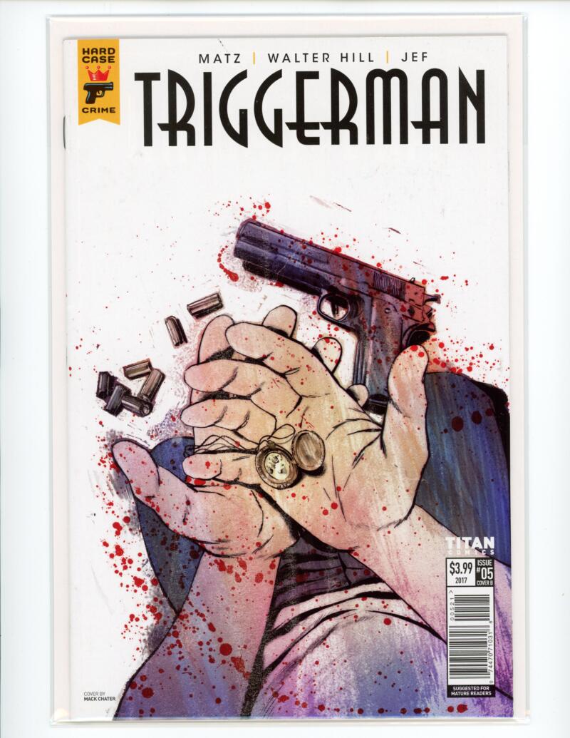 Triggerman #5 2017 Titan Cover B Magazine Comic Book NM -  B11-34 Image 1