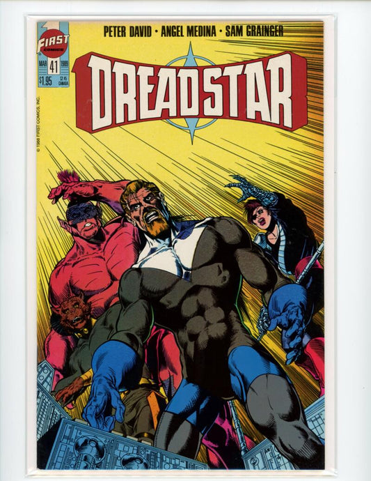 Dreadstar #41 1989 First Comics Magazine Comic Book VG -  B11-108 Image 1