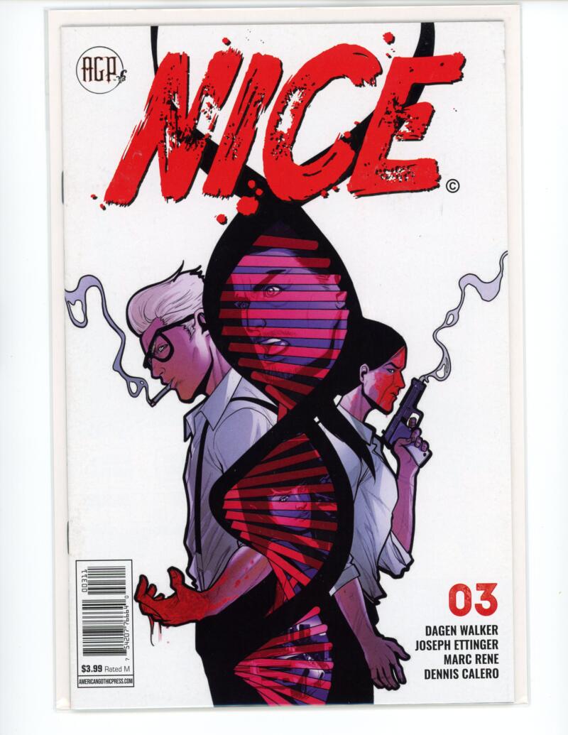 Nice #3 AGP Comics Magazine Comic Book NM -  B11-138 Image 1